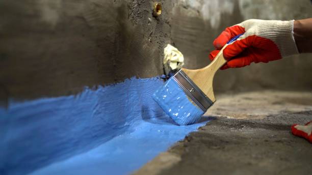 Commercial Wet Basement Repair project at a Phelps, NY business property by SJ Waterproofing Pros